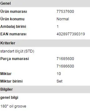 ANA YATAK GLYCO FH0845STD