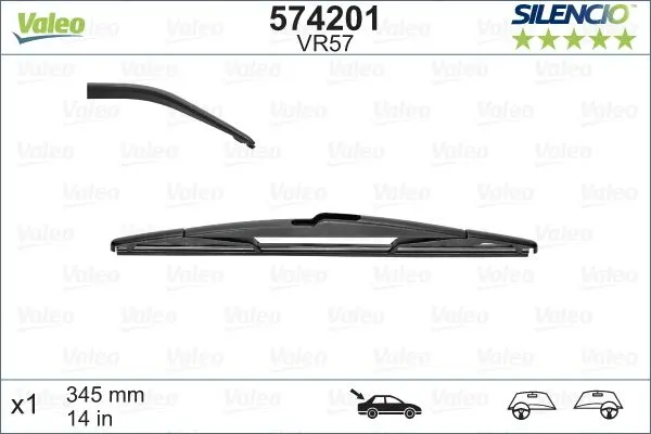 ARKA SİLECEK SÜPÜRGESİ VALEO 574201