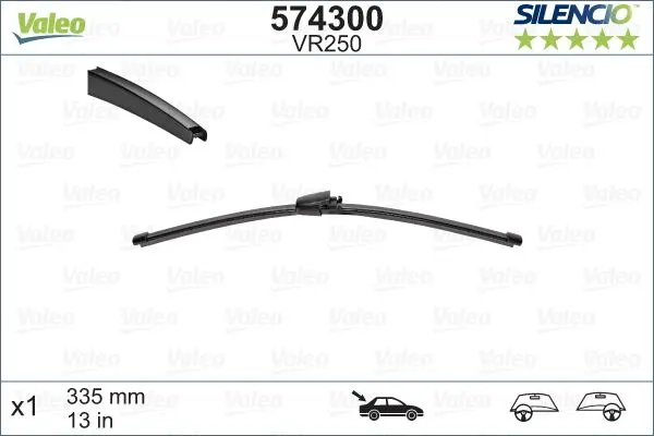 ARKA SİLECEK SÜPÜRGESİ VALEO 574300