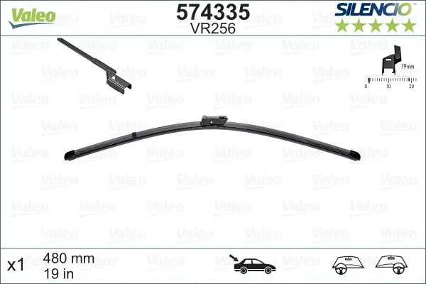 ARKA SİLECEK SÜPÜRGESİ VALEO 574335