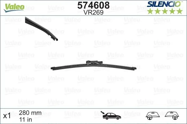 ARKA SİLECEK SÜPÜRGESİ VALEO 574608