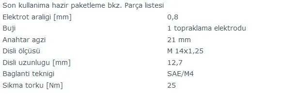 ATEŞLEME BUJİSİ BOSCH 0241235754