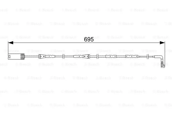 BALATA FİŞİ BOSCH 1987473050