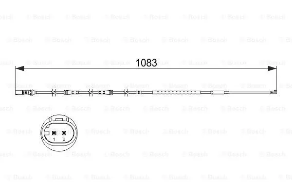 BALATA FİŞİ BOSCH 1987473500