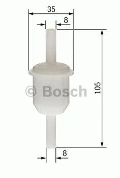 BENZİN FİLTRESİ BOSCH 0450904058