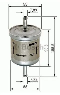 BENZİN FİLTRESİ BOSCH 0450905316