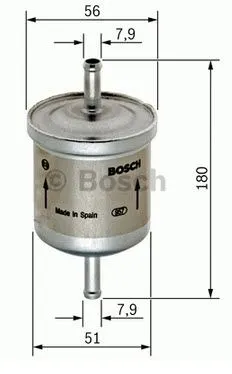 BENZİN FİLTRESİ BOSCH 0450905939