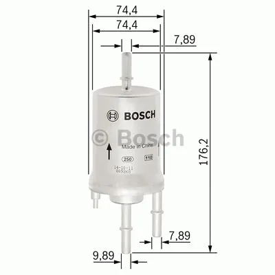 BENZİN FİLTRESİ BOSCH F026403003