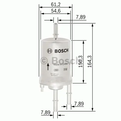 BENZİN FİLTRESİ BOSCH F026403006