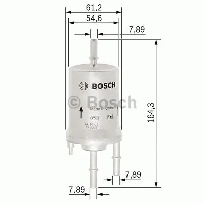 BENZİN FİLTRESİ BOSCH F026403008