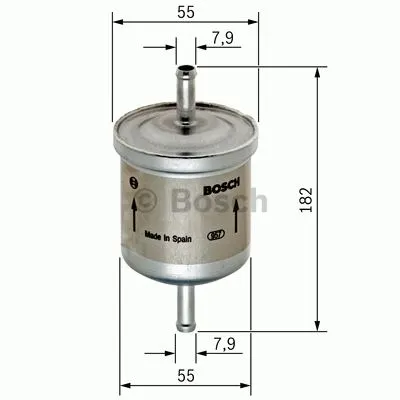 BENZİN FİLTRESİ BOSCH F026403009