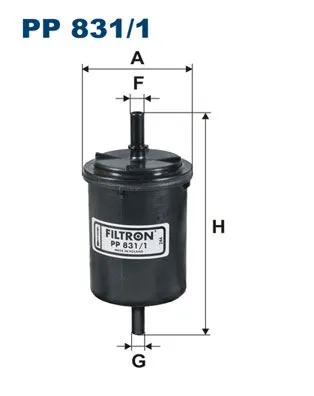 BENZİN FİLTRESİ FILTRON PP831/1