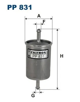 BENZİN FİLTRESİ FILTRON PP831