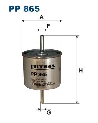BENZİN FİLTRESİ FILTRON PP865