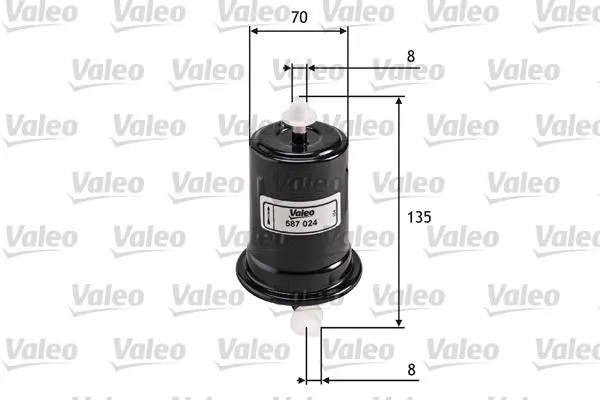 BENZİN FİLTRESİ VALEO 587024