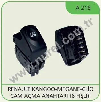 CAM DÜĞMESİ BUTONU VE PARÇALARI NUREL A 218