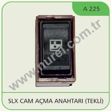 CAM DÜĞMESİ BUTONU VE PARÇALARI NUREL A 225