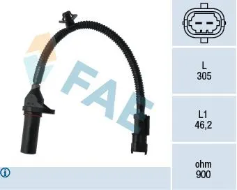 DEVİR KRANK MİL SENSÖRÜ ALICISI KAPTÖRÜ FAE 79334