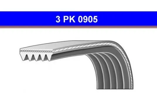 DİREKSİYON KAYIŞI DAYCO 3PK0905
