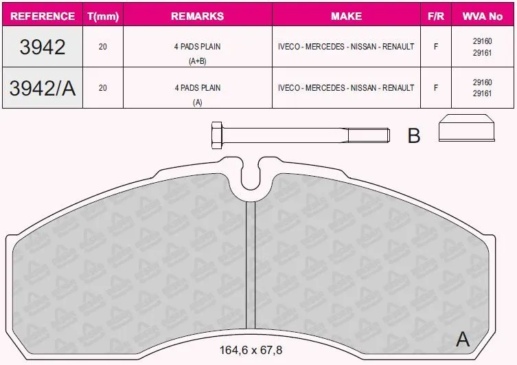DİSK BALATA BESER 3942