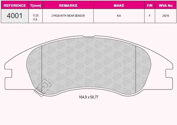 DİSK BALATA BESER 4001