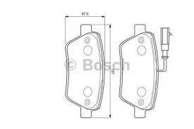 DİSK BALATA BOSCH 0986TB2961