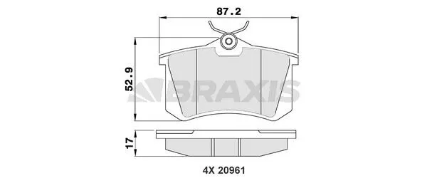 DİSK BALATA BRAXIS AA0005