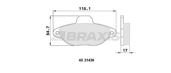 DİSK BALATA BRAXIS AA0006