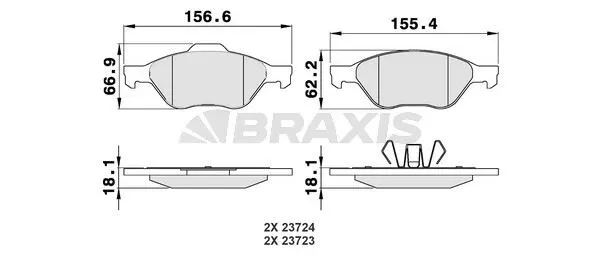 DİSK BALATA BRAXIS AA0010