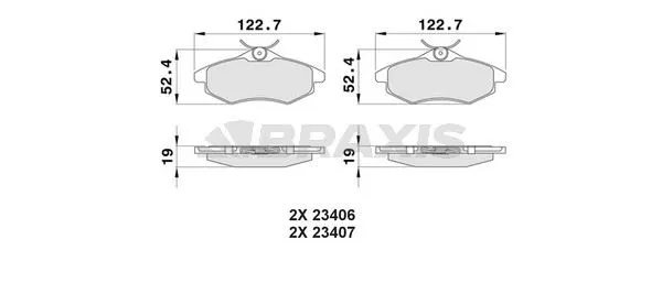 DİSK BALATA BRAXIS AA0011