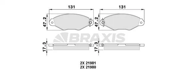 DİSK BALATA BRAXIS AA0014