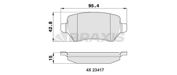 DİSK BALATA BRAXIS AA0015