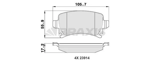 DİSK BALATA BRAXIS AA0021