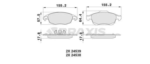 DİSK BALATA BRAXIS AA0023