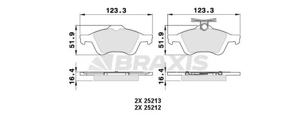 DİSK BALATA BRAXIS AA0025