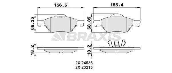 DİSK BALATA BRAXIS AA0026