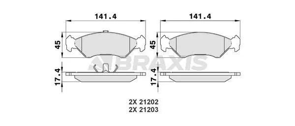 DİSK BALATA BRAXIS AA0027