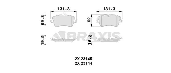 DİSK BALATA BRAXIS AA0029