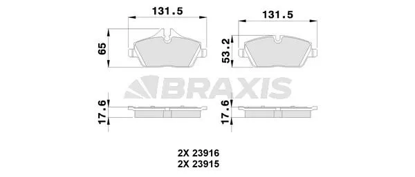 DİSK BALATA BRAXIS AA0031