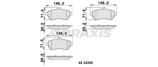 DİSK BALATA BRAXIS AA0036
