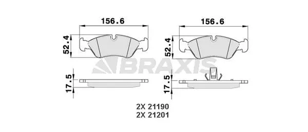 DİSK BALATA BRAXIS AA0038