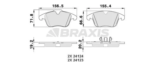 DİSK BALATA BRAXIS AA0044