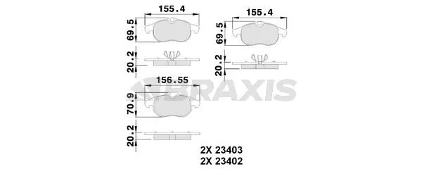 DİSK BALATA BRAXIS AA0045
