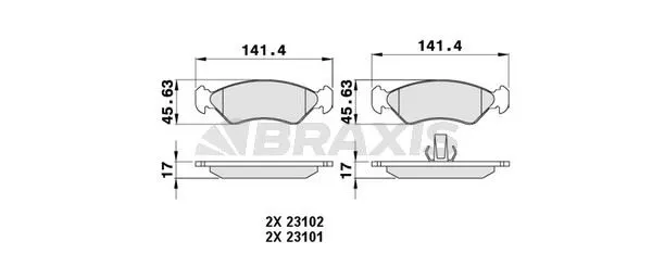 DİSK BALATA BRAXIS AA0046