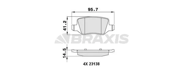 DİSK BALATA BRAXIS AA0047