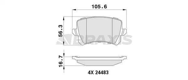 DİSK BALATA BRAXIS AA0050