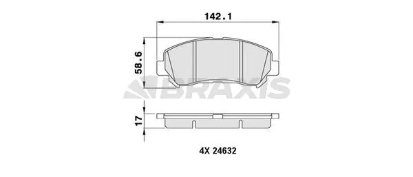 DİSK BALATA BRAXIS AA0051