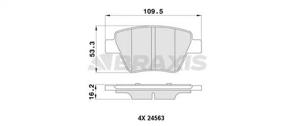 DİSK BALATA BRAXIS AA0055