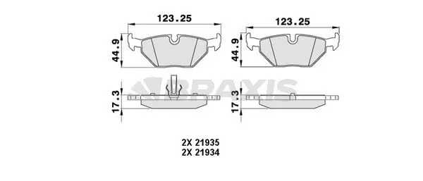DİSK BALATA BRAXIS AA0056