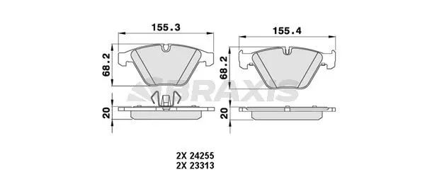 DİSK BALATA BRAXIS AA0063